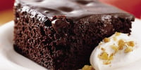 Photo de la Recette: Gâteau « piqué » Au Pouding Au Chocolat