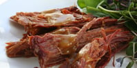 Photo de la Recette: Jambon Effiloché à l'Ananas et à l'Érable