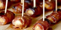 Photo de la Recette: Petites Bouchées de Poulet au Bacon à la Sriracha