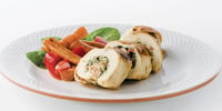Photo de la Recette: Poitrines de Poulet Farcies aux Épinards et au Bacon