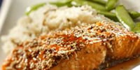 Photo de la Recette: Saumon Croustillant au Sésame