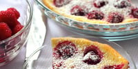 Photo de la Recette: Tarte aux Framboises et au Chocolat Blanc