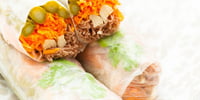 Photo de la Recette: Rouleau de Printemps Asperges Vertes
