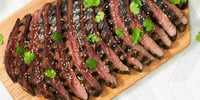 Photo de la Recette: Bavette Marinée et Grillée