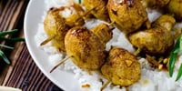 Photo de la Recette: Brochettes de Champignons de Paris au Citron