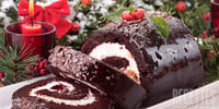 Photo de la Recette: Bûche au Chocolat Mascarpone et Vanille
