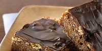 Photo de la Recette: Carrés au Caramel et au Chocolat
