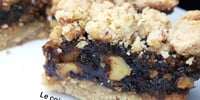 Photo de la Recette: Carrés Croquants aux Dattes et aux Noix