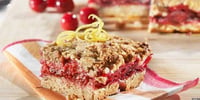 Photo de la Recette: Carrés Croustillants aux Canneberges