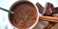 Photo de la Recette: Chocolat Chaud Maison au Thé Noir et Matcha