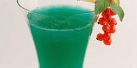 Photo de la Recette: Cocktail bleu Caraïbe