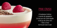 Photo de la Recette: Cocktail Saint Valentin Le Pink Crush
