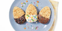 Photo de la Recette: Cocos de Pâques au Riz Soufflé
