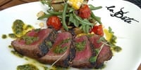Photo de la Recette: Contre-Filet de Boeuf en Salade Tiède
