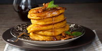 Photo de la Recette: Crêpes au Blé Entier et à la Citrouille