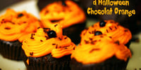 Photo de la Recette: CUPCAKES D'HALLOWEEN CHOCOLAT ORANGE