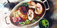 Photo de la Recette: Épaule D'agneau Roulée au Pesto