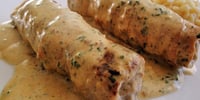 Photo de la Recette: ESCALOPES DE VEAU LARD & COMTÉ