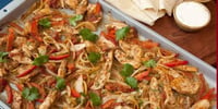 Photo de la Recette: Fajitas au Poulet Rôti au Four