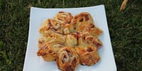 Photo de la Recette: Fleur Feuilletée au Bacon
