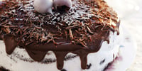 Photo de la Recette: Forêt Noire Façon Oreo Géant