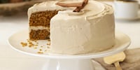 Photo de la Recette: Gâteau à la Citrouille et aux Carottes avec Glaçage à la Cassonade