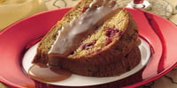 Photo de la Recette: Gâteau aux Canneberges et au Caramel