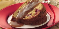 Photo de la Recette: Gâteau aux Canneberges et au Caramel