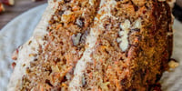 Photo de la Recette: Gâteau aux Carottes avec Glaçage aux Pacanes, au Fromage à la Crème et à L'érable