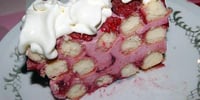 Photo de la Recette: Gâteau Framboises Mascarpone Crème Fraiche