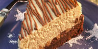 Photo de la Recette: Gâteau Au Fromage Avec Beurre D'arachides Et Grains De Chocolat