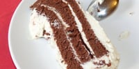 Photo de la Recette: Gâteau Roulé Vertical au Chocolat Crème Mascarpone à la Vanille