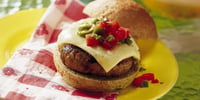 Photo de la Recette: HAMBURGERS DE POULET GRILLÉ À LA MEXICAINE