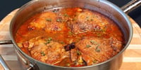 Photo de la Recette: Hauts de Cuisse de Dinde Braisés et Copieux