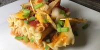 Photo de la Recette: Lasagne Roulée farcie de Légumes, Fromage et une Sauce aux Pommes