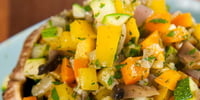 Photo de la Recette: LÉGUMES AVEC VINAIGRE BALSAMIQUE