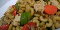Photo de la Recette: Macaroni Chinois au Poulet et au Gingembre