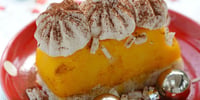 Photo de la Recette: Mini Bûche Glacée à la Mangue