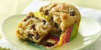 Photo de la Recette: Muffins aux Bananes et aux Raisins Secs
