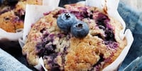 Photo de la Recette: Muffins Myrtilles Sans Gluten et Sans Lactose