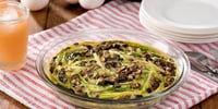 Photo de la Recette: Omelette au Poireau et aux Champignons au Micro-ondes