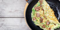 Photo de la Recette: Omelette aux Champignons
