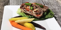 Photo de la Recette: Pain de Viande Enrobé de Bacon