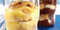 Photo de la Recette: Parfaits au Pudding et aux Bananes