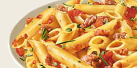 Photo de la Recette: Penne Lisce à la Saucisse et aux Fines Herbes