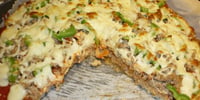 Photo de la Recette: Pizza Sans Gluten Croûte Sans Farine