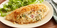 Photo de la Recette: Poitrines de Poulet Farcies au Bacon, au Chili et au Fromage à la Crème