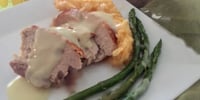 Photo de la Recette: Longe de Porc Sauce au Vin blanc