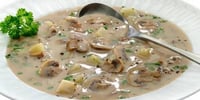 Photo de la Recette: POTAGE AUX CHAMPIGNONS ET POMMES DE TERRE