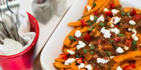 Photo de la Recette: Poutine Savoureuse aux Frites de Patates Douces